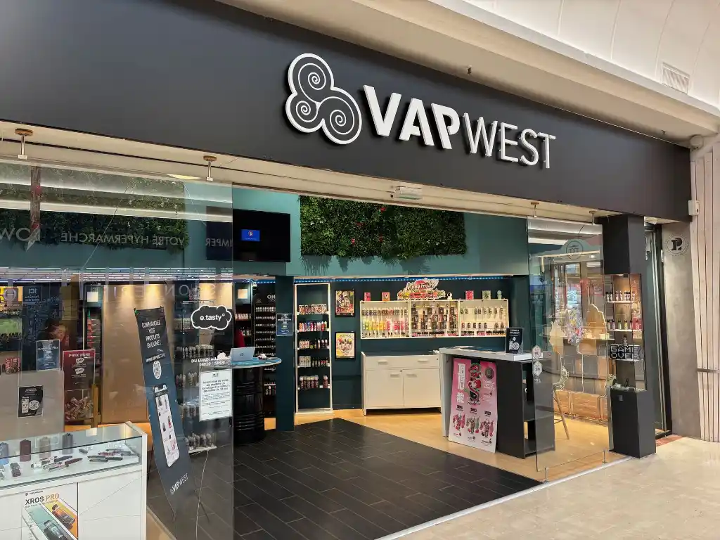 vapwest quimper vitrine avant