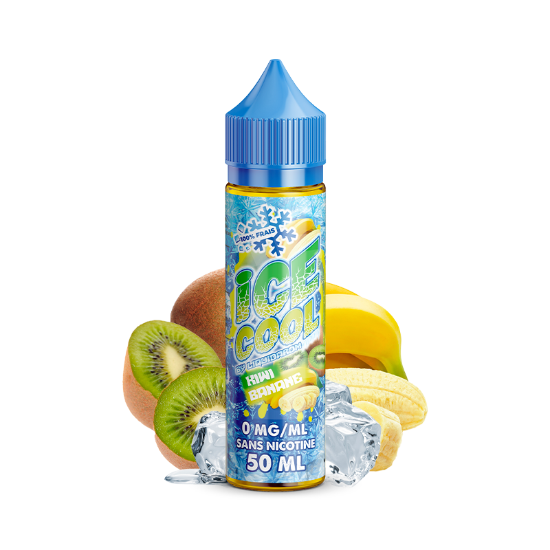 Kiwi Banane Ice cool Liquidarom - 50ml