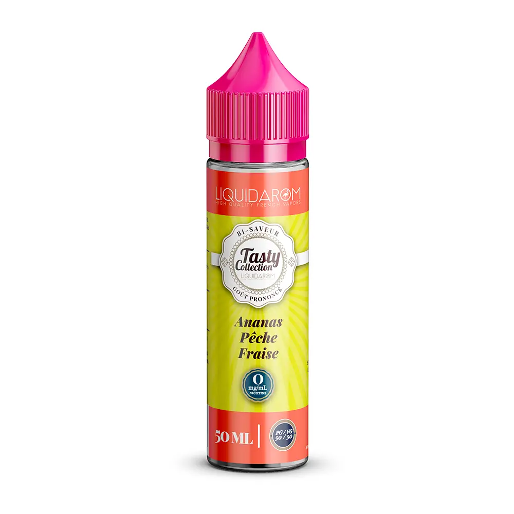 Ananas Pêche Fraise Tasty Collection - 50ml