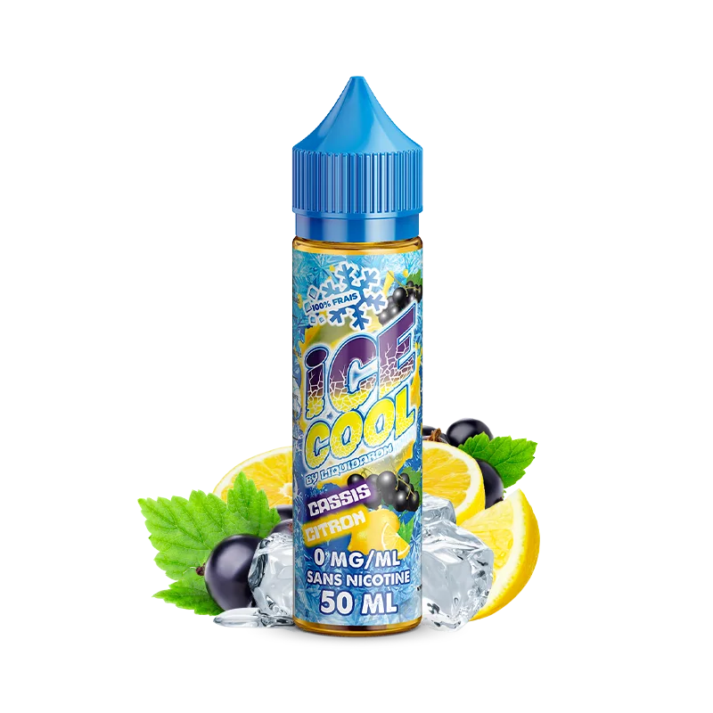 Cassis Citron Ice Cool Liquidarom - 50ml