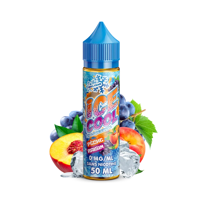 Pêche Raisin Ice Cool Liquidarom - 50ml