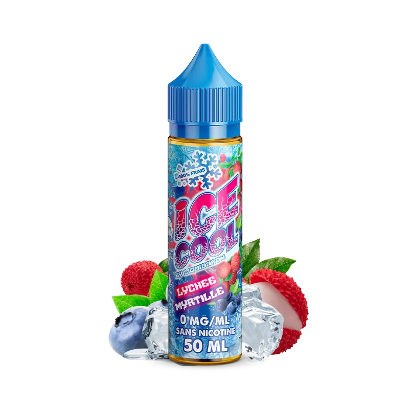 Lychee Myrtille Ice Cool Liquidarom - 50ml