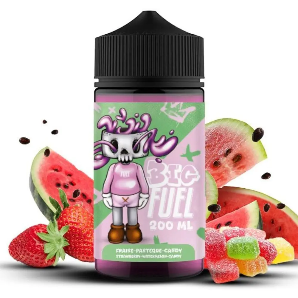 Fraise, Pastèque, Candy Big Fuel  - 200ml