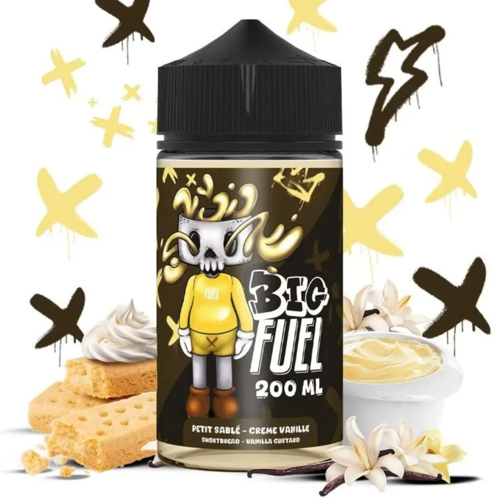 Petit Sablé, Crème Vanille Big Fuel - 200ml