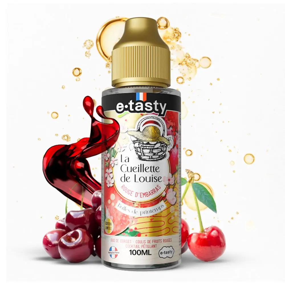 Rouge d'embarras bulles de printemps La Cueillette De Louise - 100ml 
