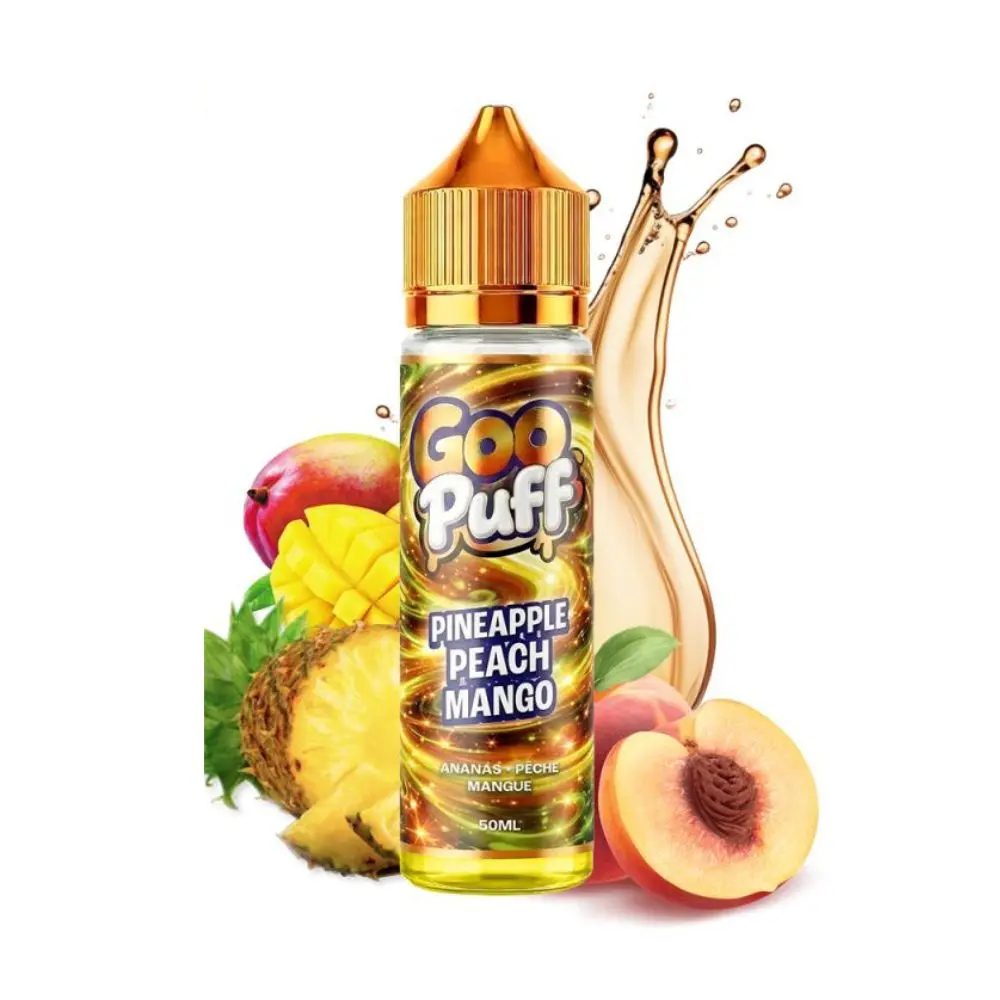 Pineapple Peach Mango 50ml - Goo Puff