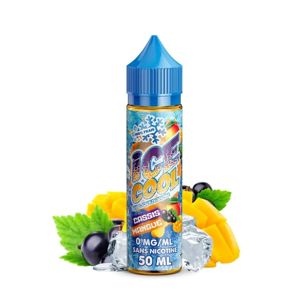 Cassis Mangue Ice Cool Liquidarom - 50ml