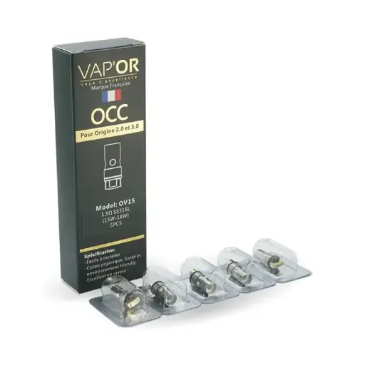 Résistances OCC Origine - Vap'Or