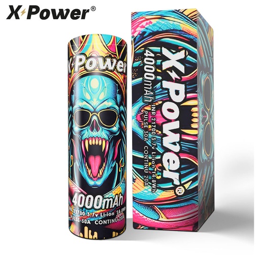 Accu 21700 X Power 4000mAH