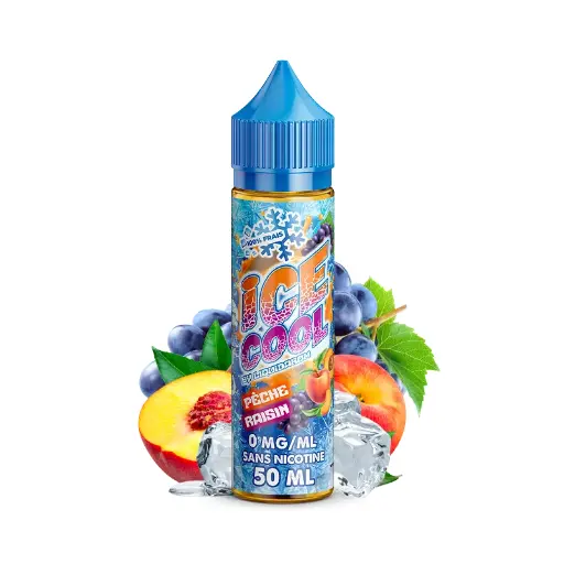 Pêche Raisin Ice Cool Liquidarom - 50ml