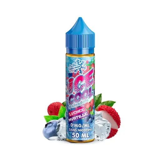 Lychee Myrtille Ice Cool Liquidarom - 50ml