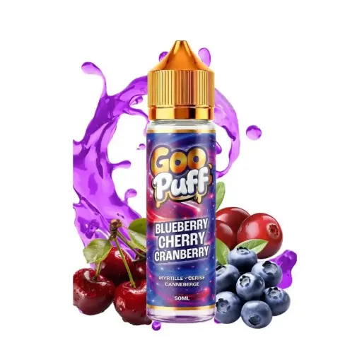Blueberry Cherry Cranberry 50ml - Goo Puff